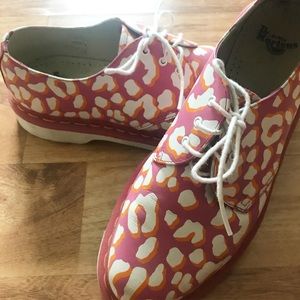 COPY - Doc Martens Pink Leopard Shoes